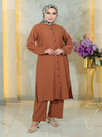 MODAMIHRAM Tunic in Brown