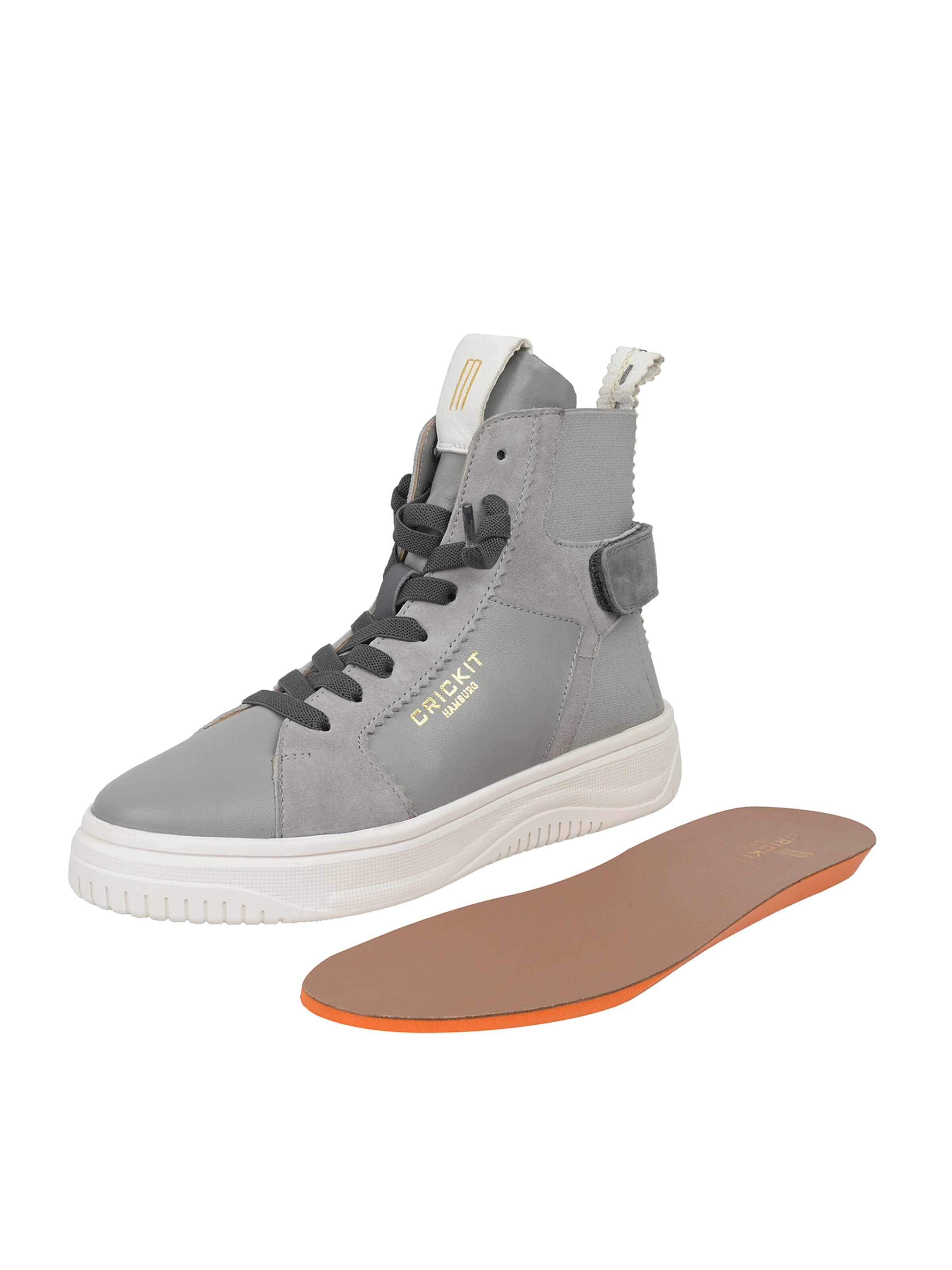 Crickit High-top trainers ' SERENA ' in Grey