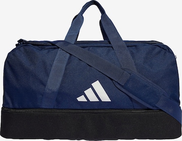 Borsa sportiva 'Tiro' di ADIDAS PERFORMANCE in blu: frontale