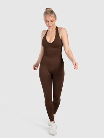 Smilodox Skinny Leggings ' Lenia ' in Brown