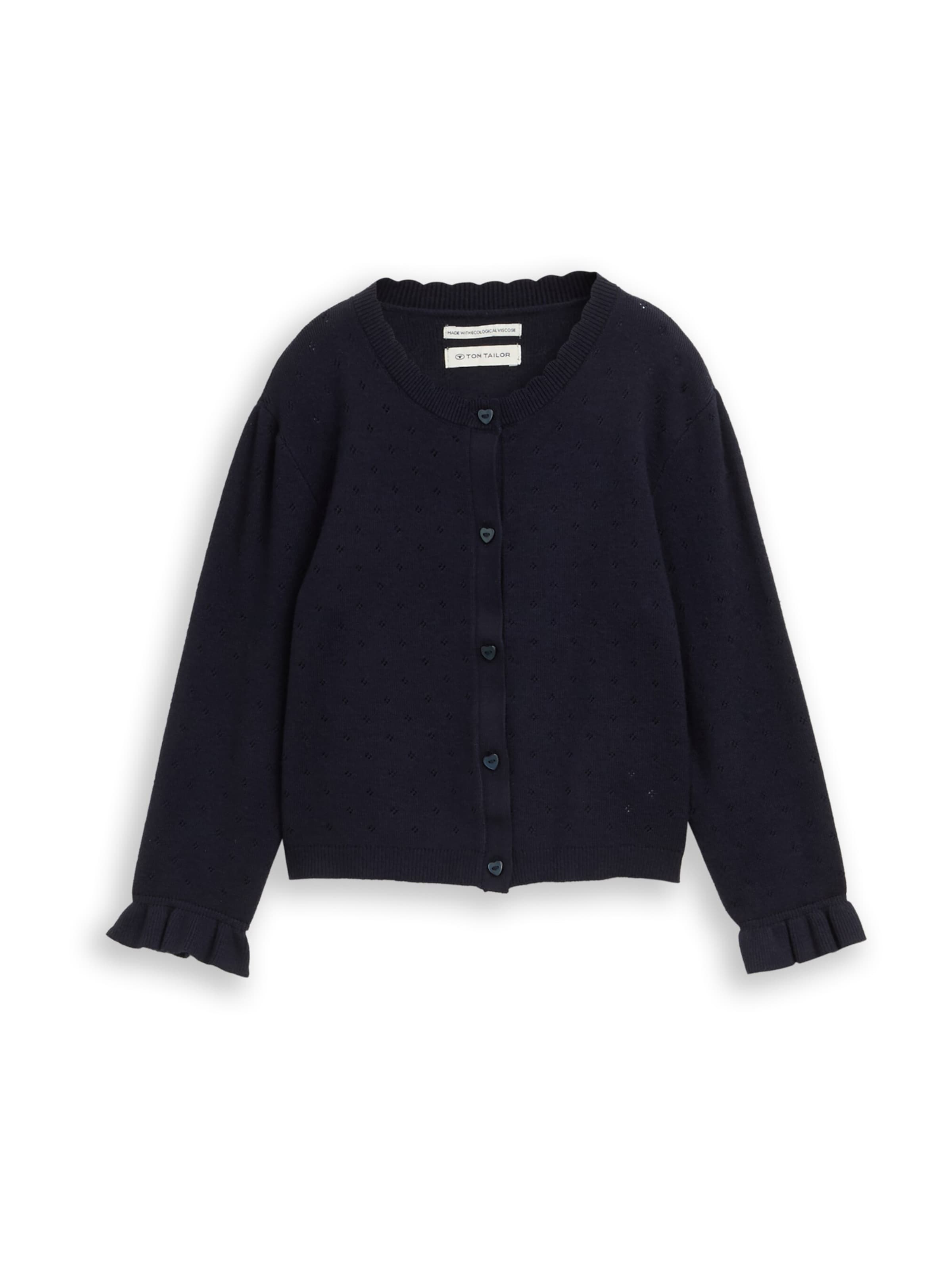 TOM TAILOR Cardigan i blå: forside