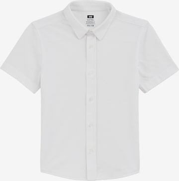WE Fashion Regular Fit Paita värissä valkoinen: etupuoli