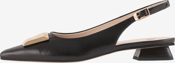 Högl Ballet Flats with Strap 'JENNY' in Black: front
