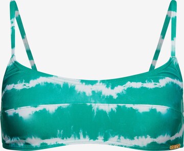 Superdry Bustier Bikini in Grün: predná strana