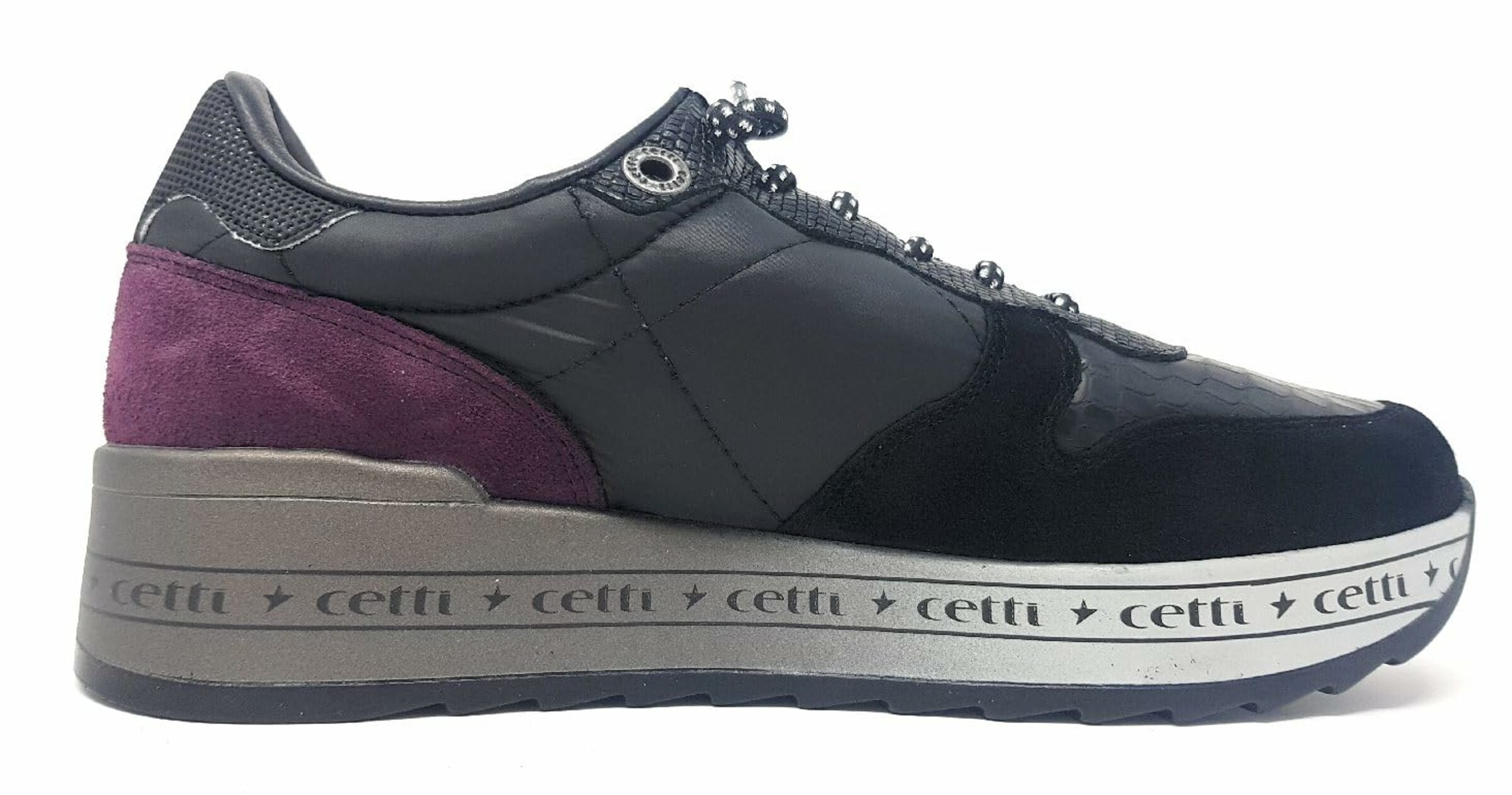 Cetti Sneaker in Schwarz