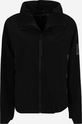 ADIDAS PERFORMANCE Athletic Jacket in Black: front