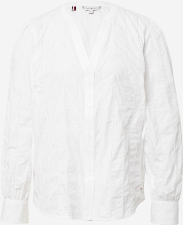 TOMMY HILFIGER Blouse in White: front