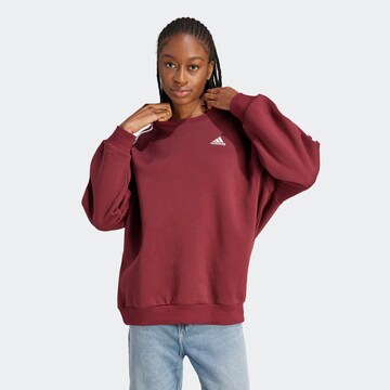 ADIDAS SPORTSWEAR Athletic Sweatshirt 'Essentials' in Red: front