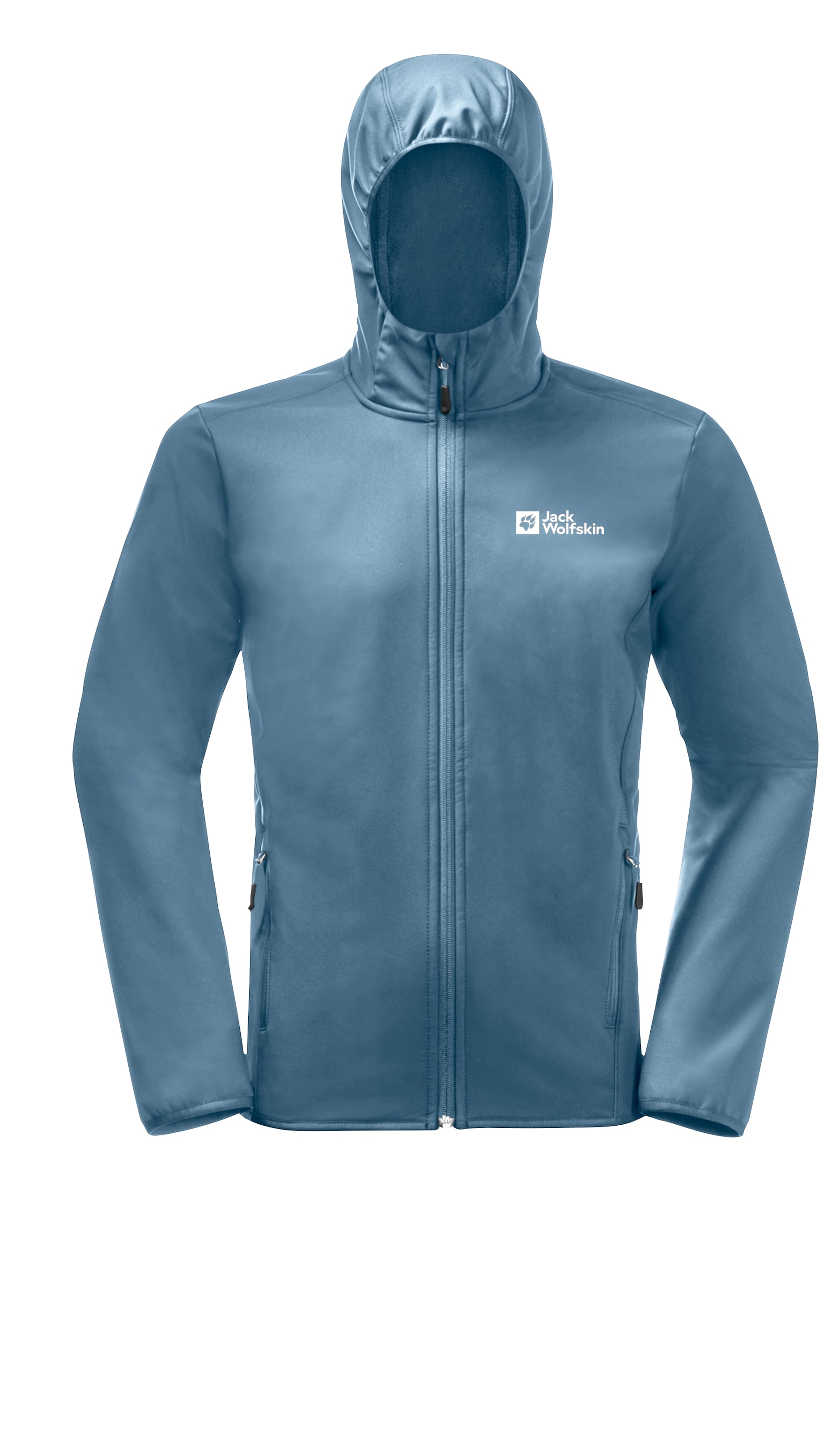 JACK WOLFSKIN Outdoor jacket 'Bornberg' in Blue: front