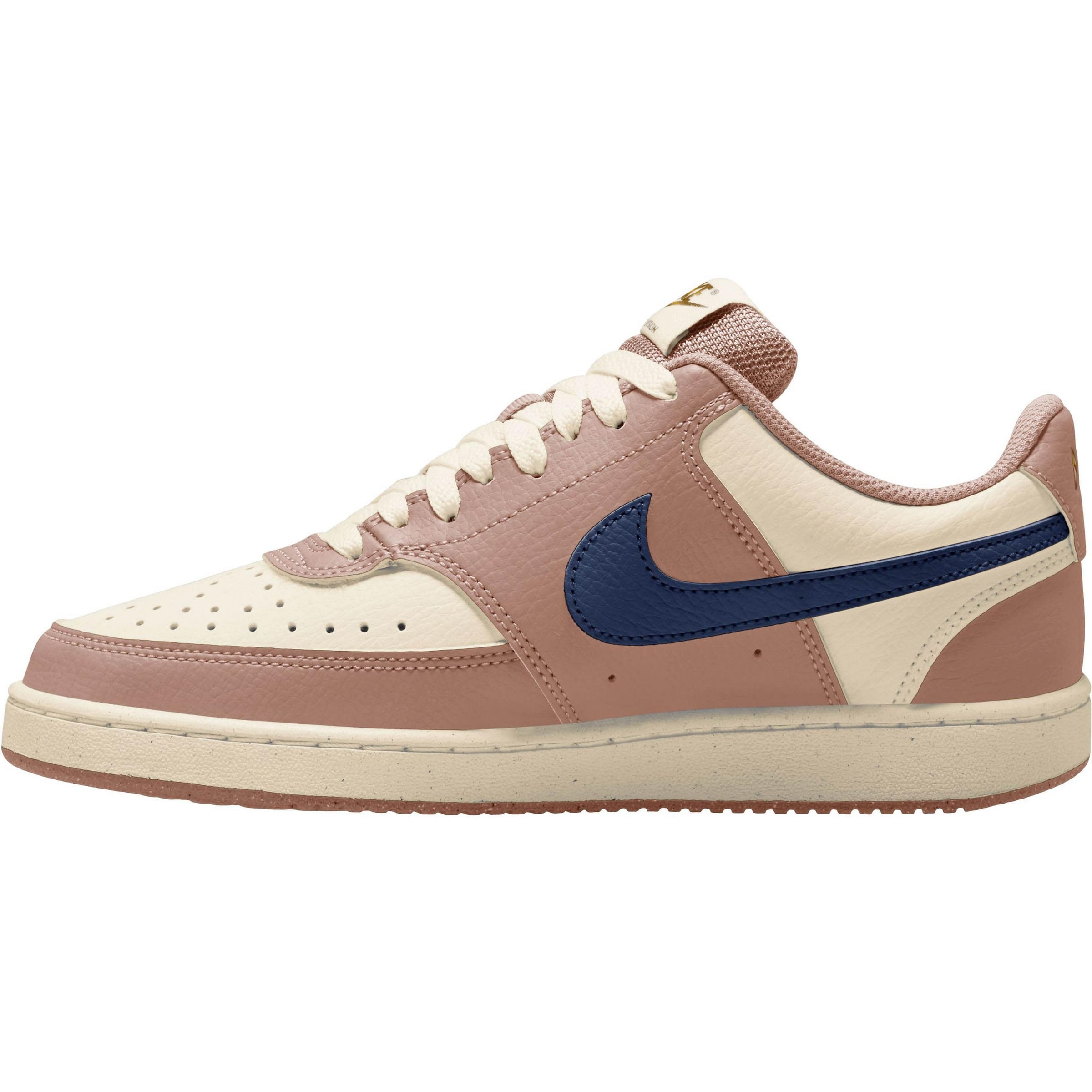 Nike Sportswear Sneakers 'Court Vision' in Beige: front