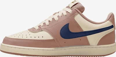 Nike Sportswear Sneaker 'Court Vision' in beige / dunkelbeige / navy, Produktansicht
