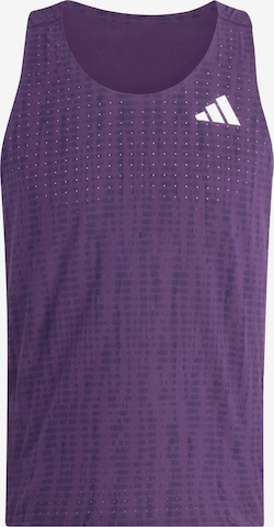 ADIDAS PERFORMANCE Functioneel shirt 'Adizero' in Lila: voorkant
