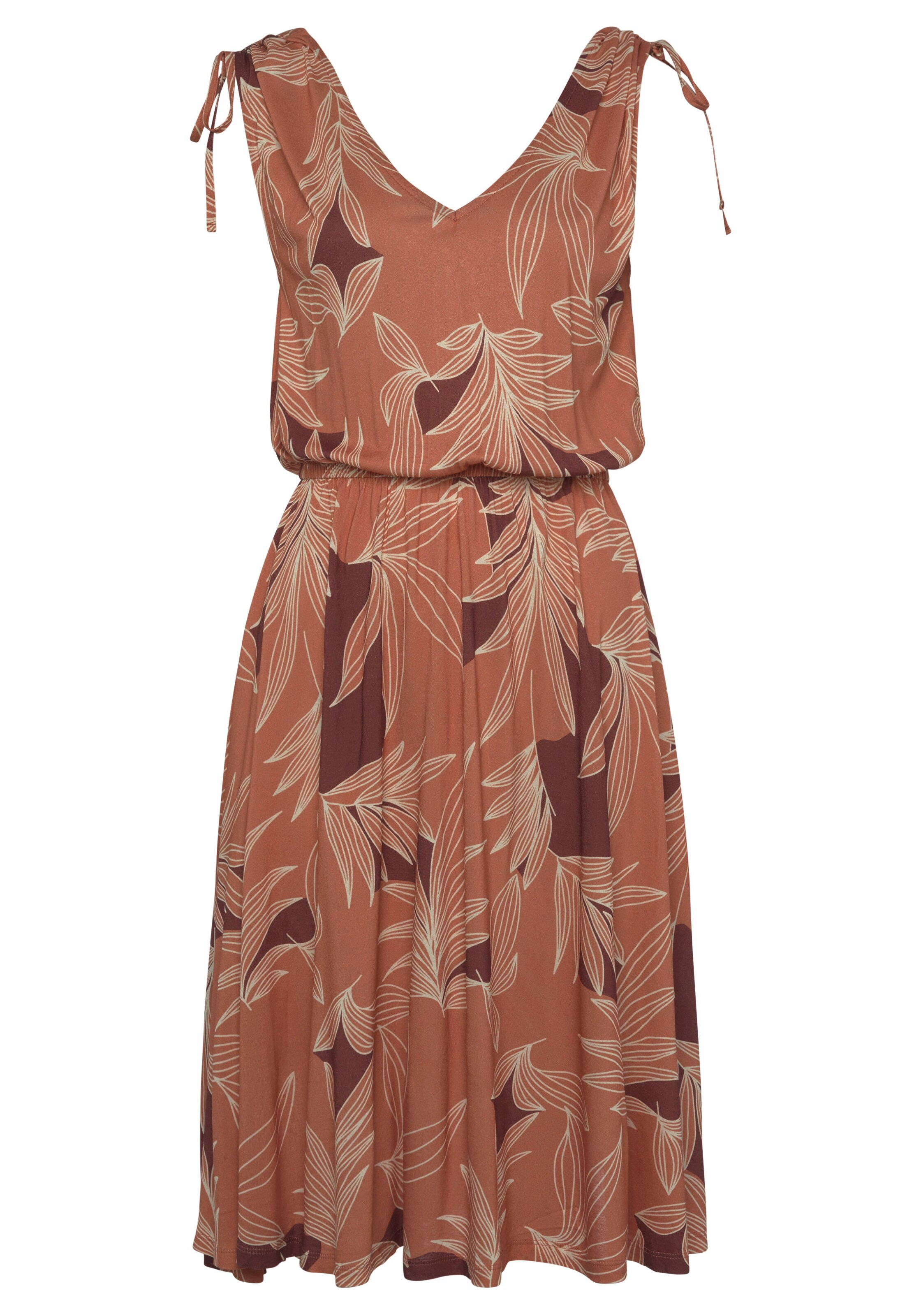 LASCANA Рокля в кафяво