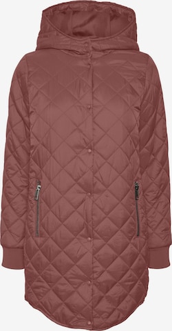 Manteau mi-saison 'VMHayle' VERO MODA en rouge : devant