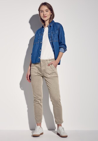 STREET ONE Skinny Jeans in Beige