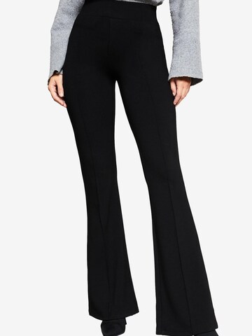 Lipsy Flared Trousers in Black: front
