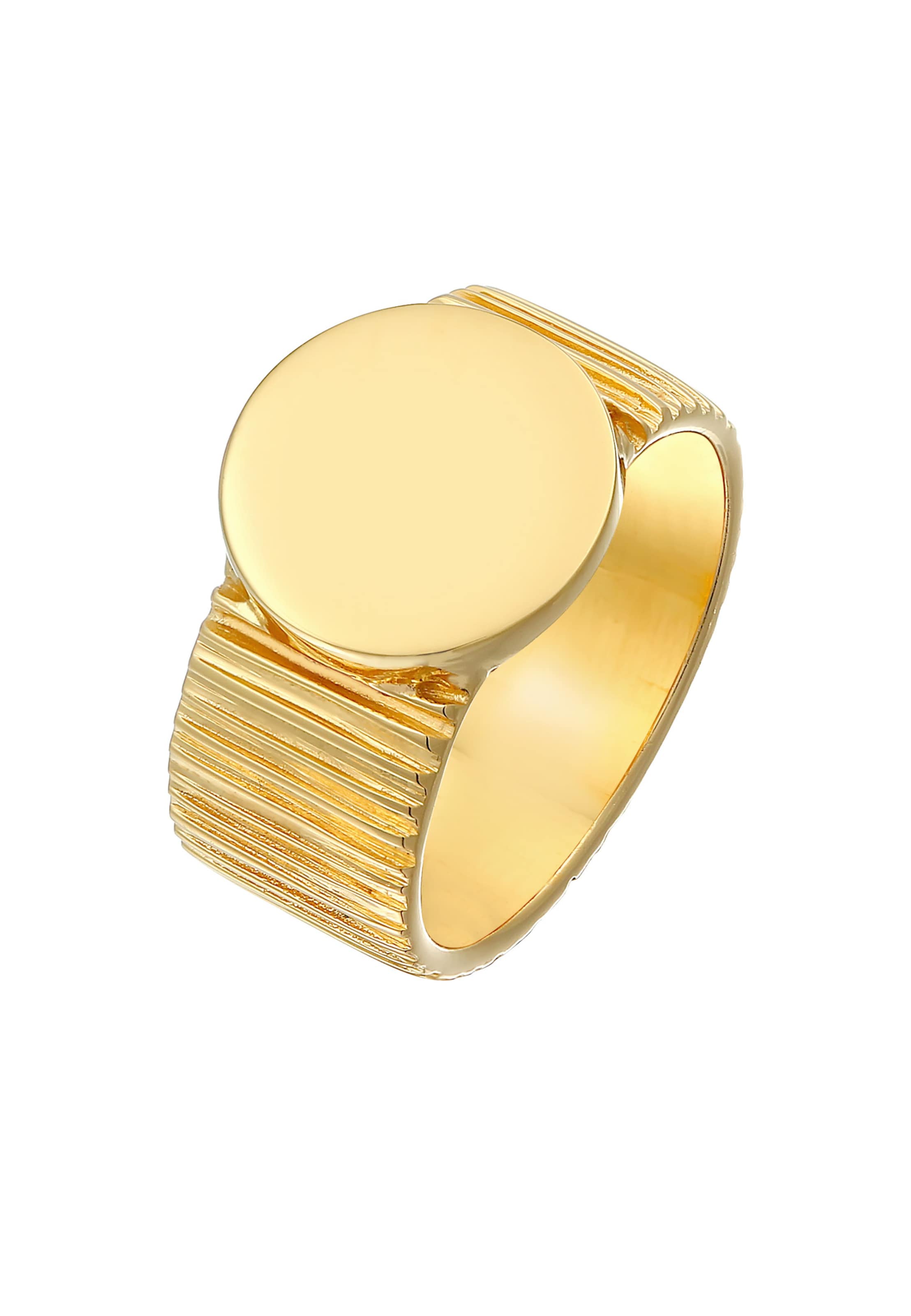 ELLI PREMIUM Ring in Goud: voorkant