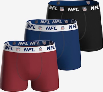 Huddle Boxer shorts ' NFL Shield ' in Blue: front