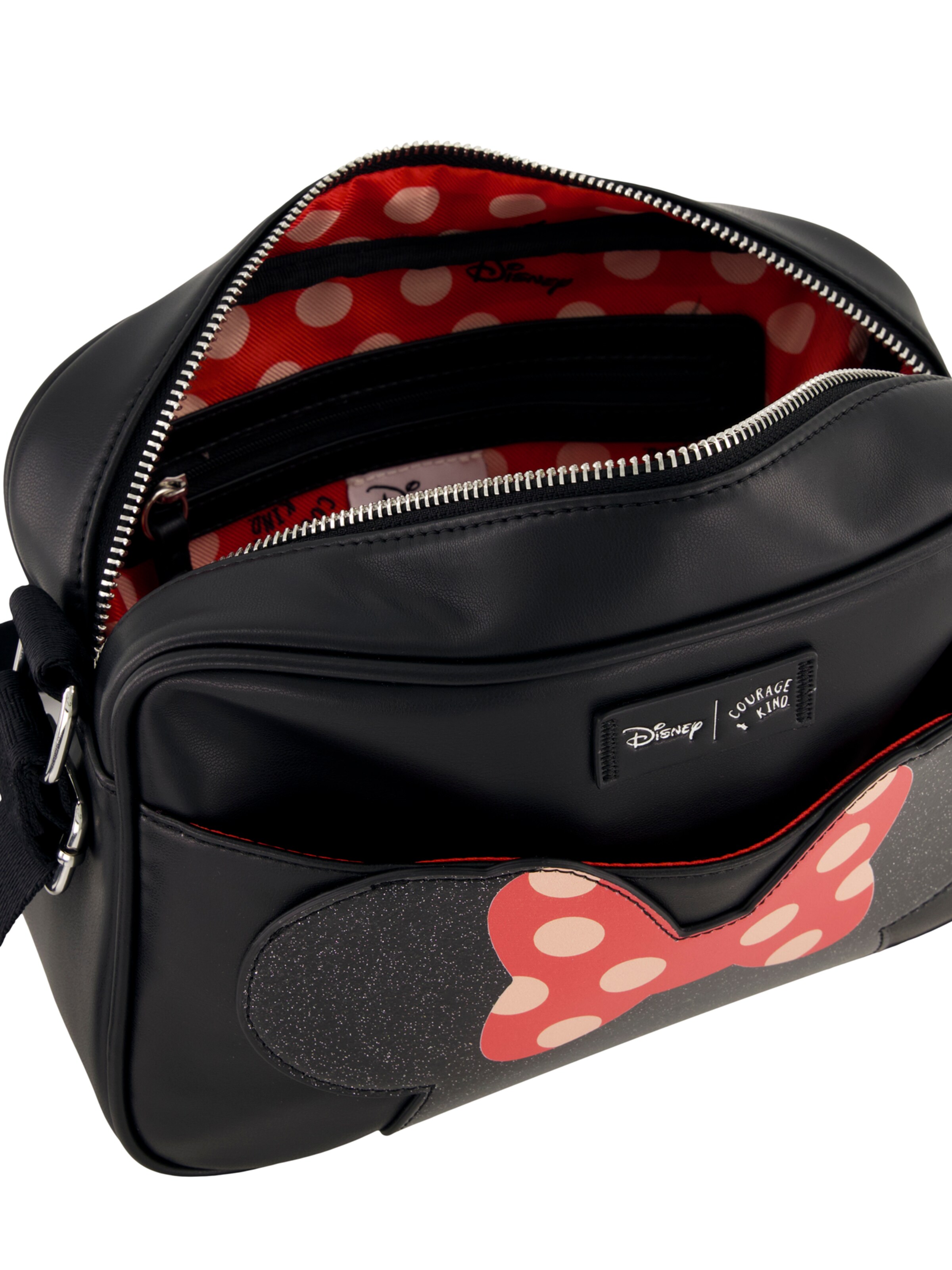 DISNEY Torba 'Minnie-Maus' | črna barva