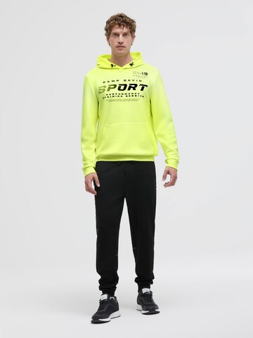 CAMP DAVID Sweatshirt in Yellow