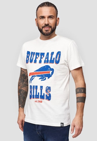 Recovered Shirt 'NFL Bills' in Beige