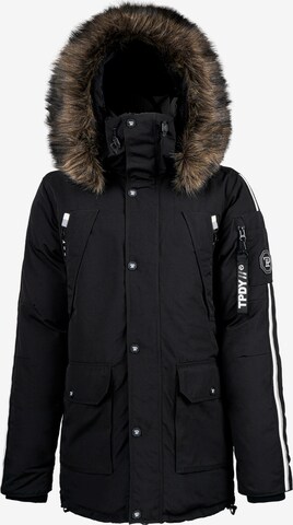 trueprodigy Winterjacke ' Bruce ' in Schwarz: predná strana