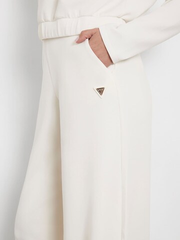 GUESS Wide leg Pants in Beige
