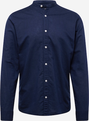 Coupe regular Chemise JACK & JONES en bleu : devant