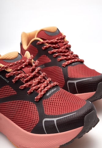 WODEN Sneaker low 'Sara' i rød