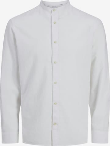 Chemise 'JJESummer Band' JACK & JONES en blanc : devant