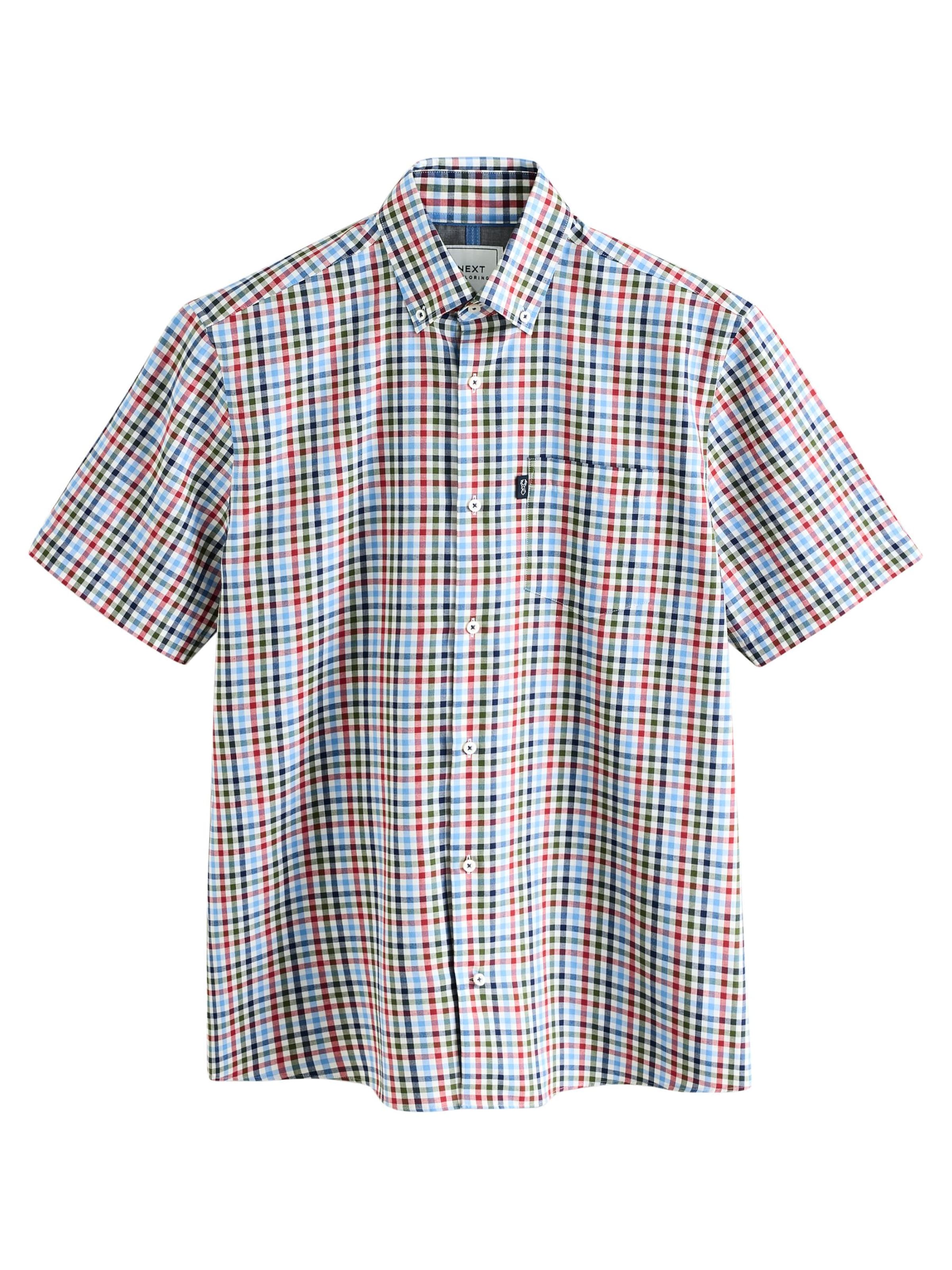 Next Regular Fit Hemd in Blau: Vorderseite