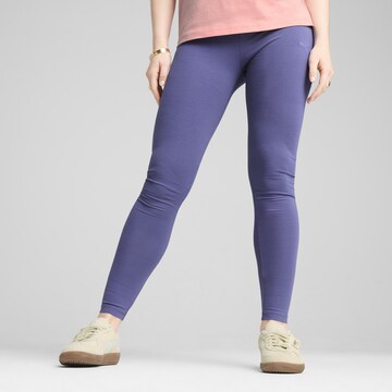PUMA Skinny Leggings in Blue: front