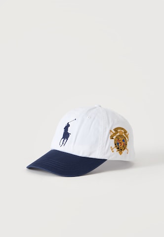 Șapcă de la Polo Ralph Lauren pe alb