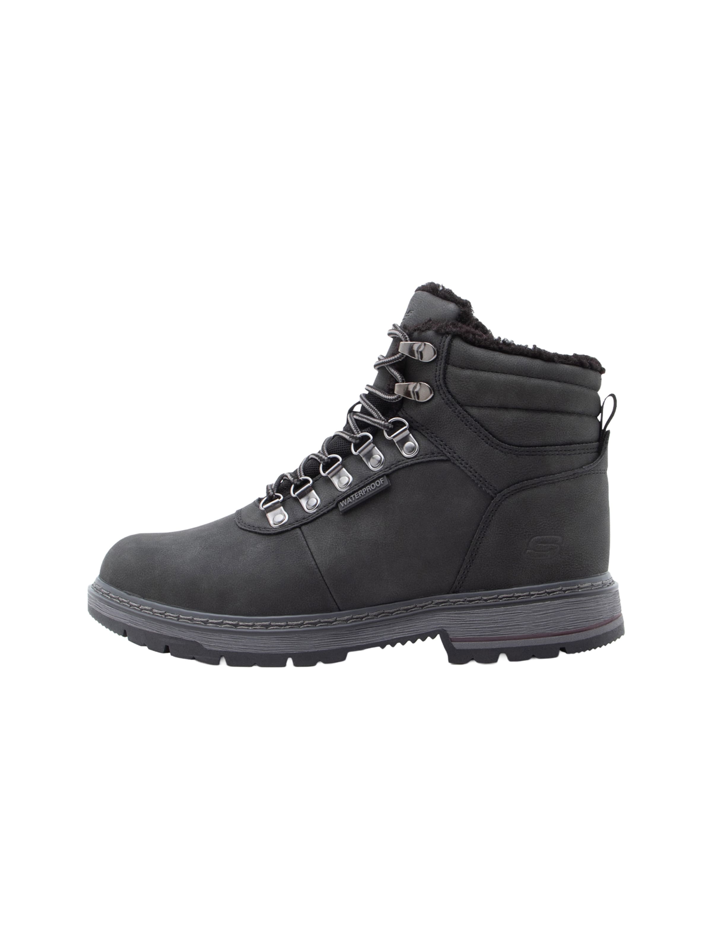 Bottines à lacets 'Corado - Memphis' SKECHERS en noir : devant