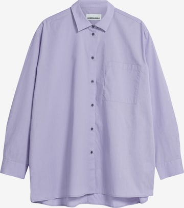 ARMEDANGELS Blouse 'EALGA' in Purple: front