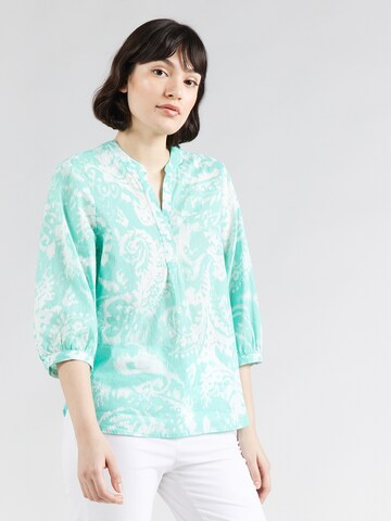 ZABAIONE - Blusa 'Sa44rela' em verde: frente