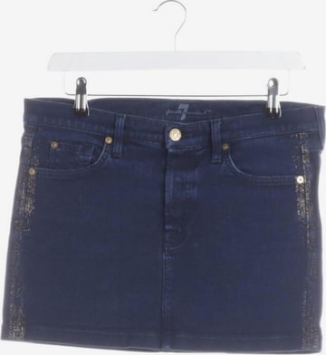 7 for all mankind Skirt in S in Blue: front