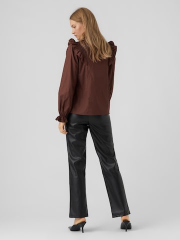 VERO MODA Blouse in Brown