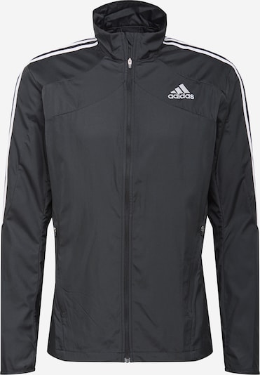 ADIDAS PERFORMANCE Sportska jakna 'Response' u crna / bijela, Pregled proizvoda