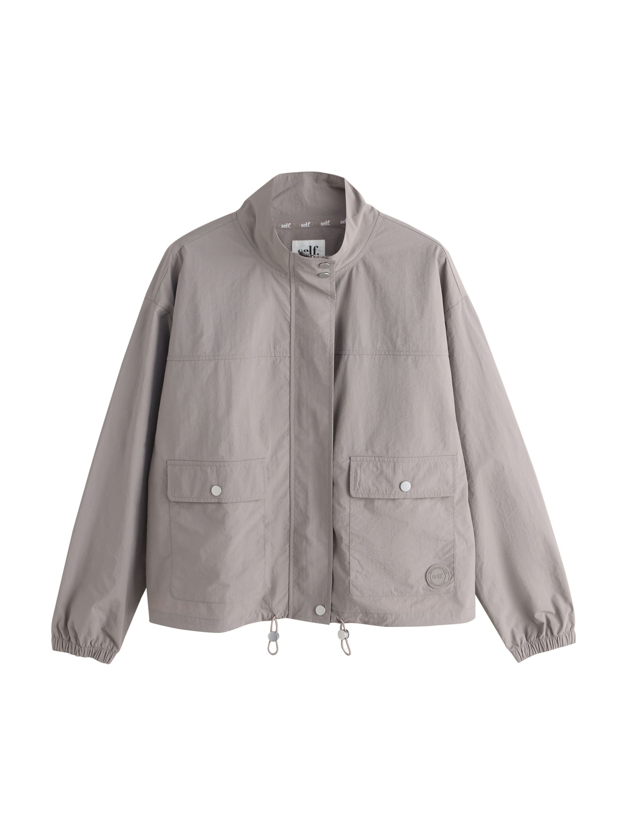 self. - Chaqueta de entretiempo en gris: frente