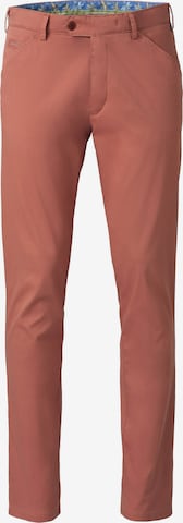 MEYER Regular Chino 'Chicago' in Oranje: voorkant