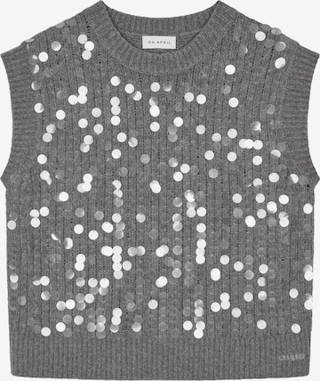 OH APRIL Pullunder 'Fia' in Grau: Vorderseite