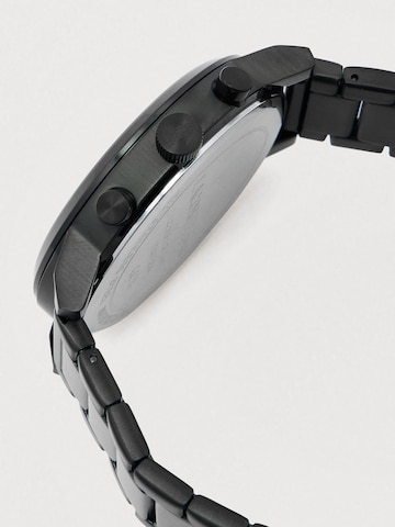 LACOSTE Uhr 'Replay' in Schwarz