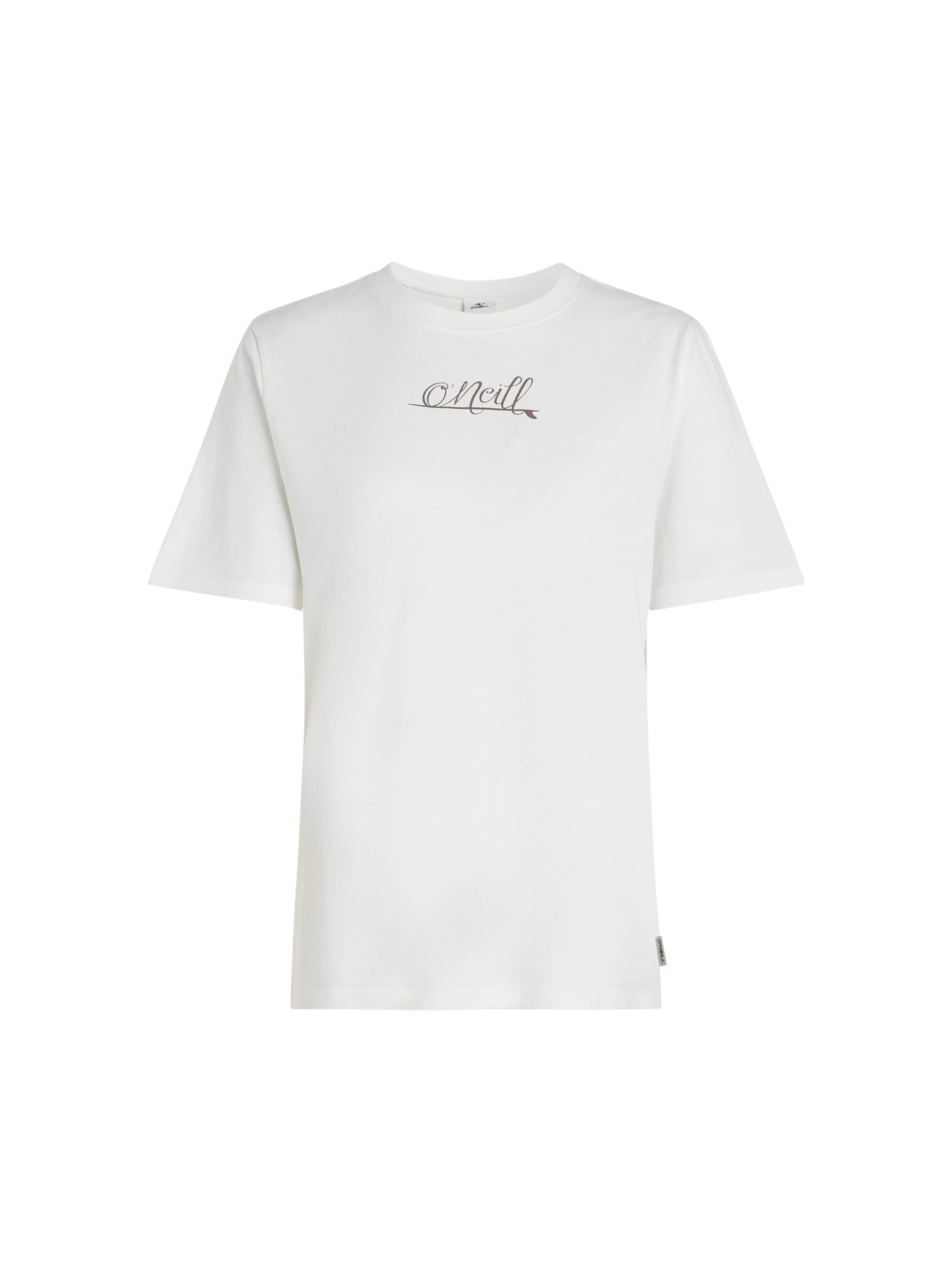 T-shirt 'Essentials' O'NEILL en blanc : devant