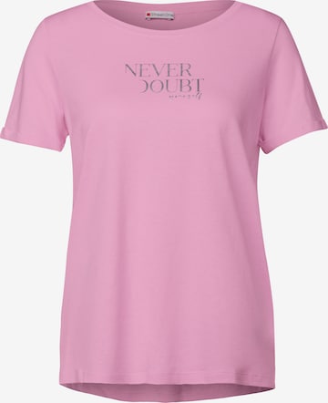 STREET ONE Shirt in Pink: Vorderseite