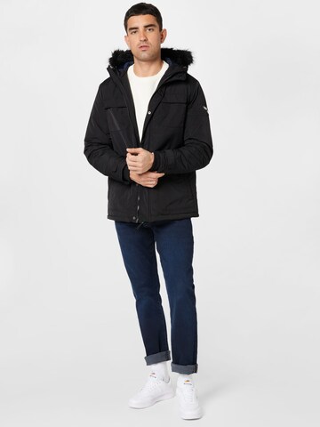 Petrol Industries Parka in Schwarz