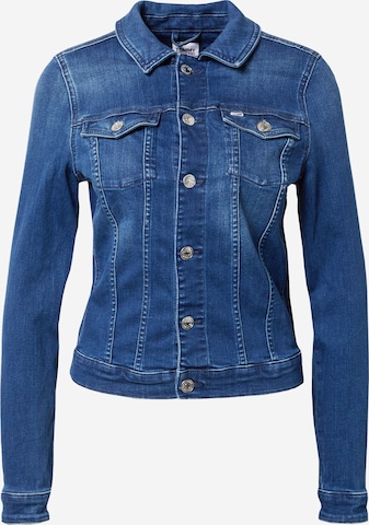 Tommy Jeans Prechodná bunda 'Vivianne' - Modrá: predná strana