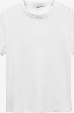 MANGO Shirt 'RITA' in Wit: voorkant