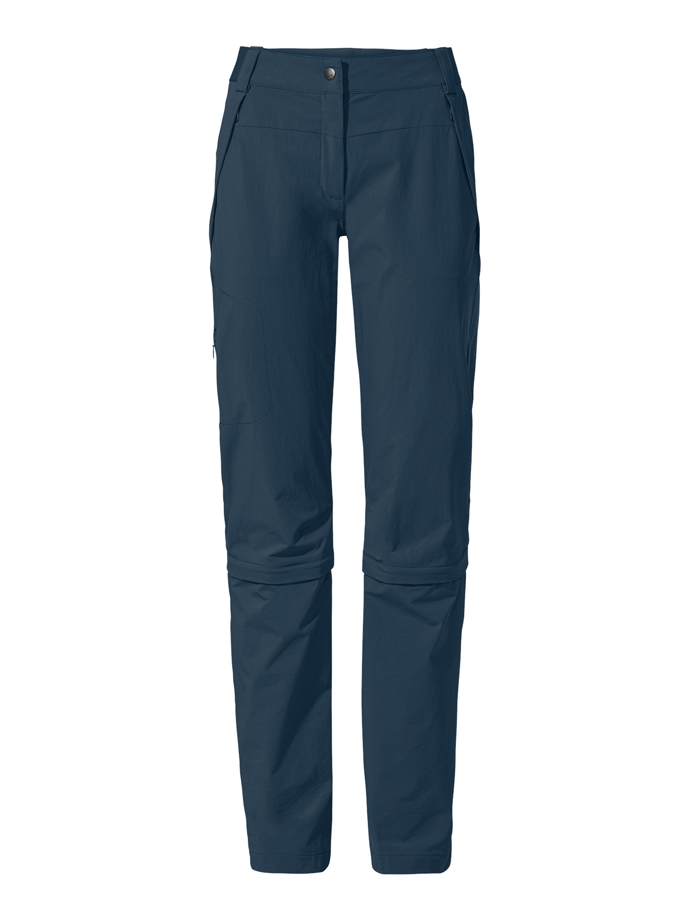 VAUDE Regular Outdoor trousers 'Farley' in Blue: front