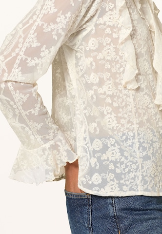 darling harbour Blouse in Beige: side
